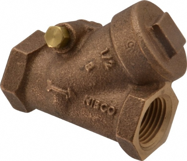 NIBCO NL75006 Check Valve: 1/2" Pipe Image