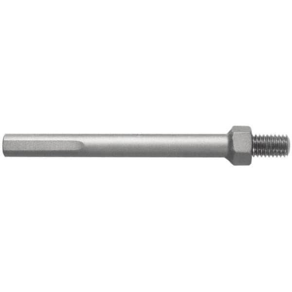 Threaded Spindle Straight Shank for Rotary Rebar-Cutting Drill Bit Heads