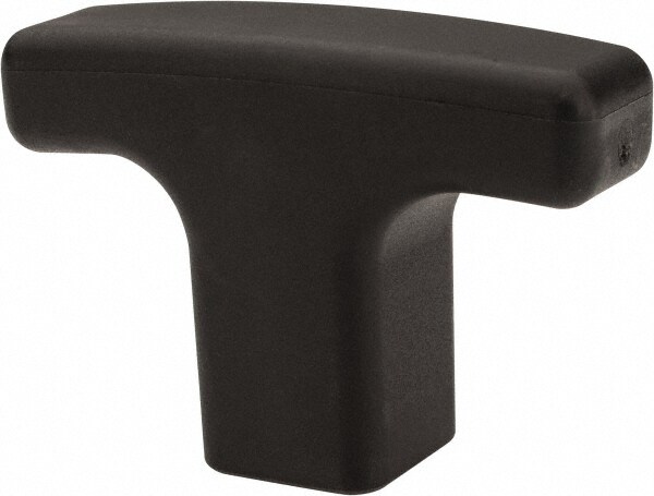 1/4-20 Hole Thread, 1.57" Head Length, Technopolymer, Female Insert T Handle