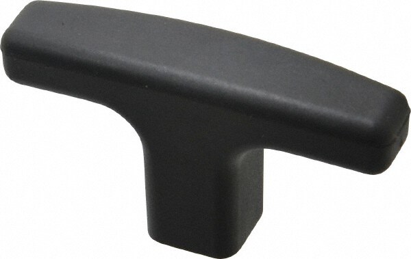 5/16-18 Hole Thread, 2.63" Head Length, Technopolymer, Female Insert T Handle