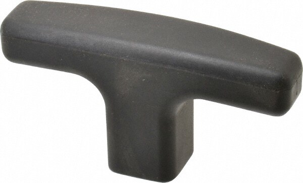 3/8-16 Hole Thread, 3.14" Head Length, Technopolymer, Female Insert T Handle