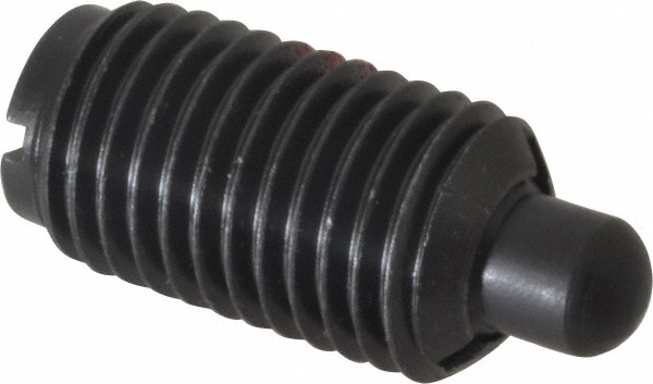 Threaded Spring Plunger: M16 x 2, 28.5 mm Thread Length, 7.87 mm Dia, 8 mm Projection