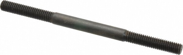 Equal Double Threaded Stud: M6 x 1 Thread, 95 mm OAL