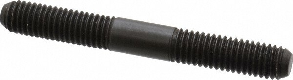 Equal Double Threaded Stud: M8 x 1.25 Thread, 65 mm OAL