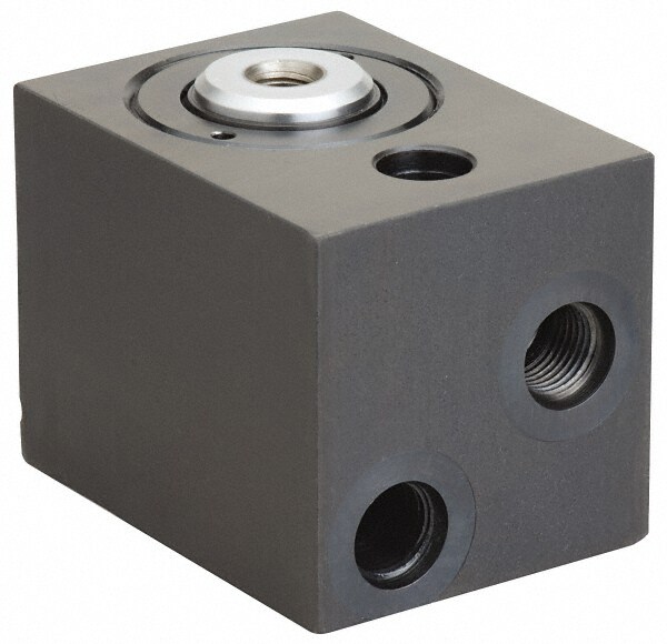 Block Clamp Cylinders; Action Type: Double-Acting; Effective Piston Area (Decimal Inch): 3.14 (Push); 1.37 (Pull); Operating Stroke Length (Inch): 1; Operating Volume (Cu. In.): 3.14; Maximum Operating Pressure (psi): 5000.00; Minimum Operating Pressure (