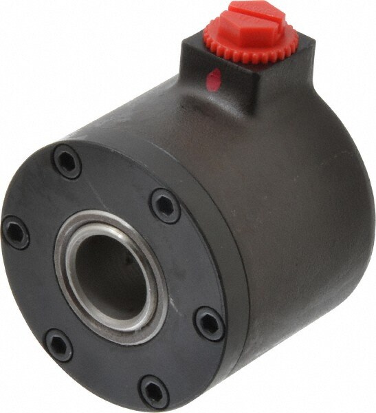 100 to 5,000 psi, 9,850 Lb Max Output, 9/16-18 Port, 10-32 Bolt Hole, Hollow Rod Clamp Cylinder