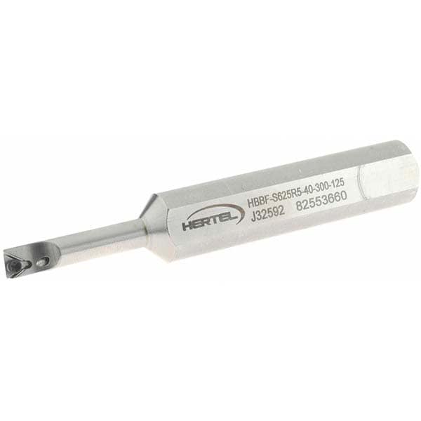 Hertel H59869206 0.3" Min Bore, 1-1/4" Max Depth, Right Hand HBBF Indexable Boring Bar Image