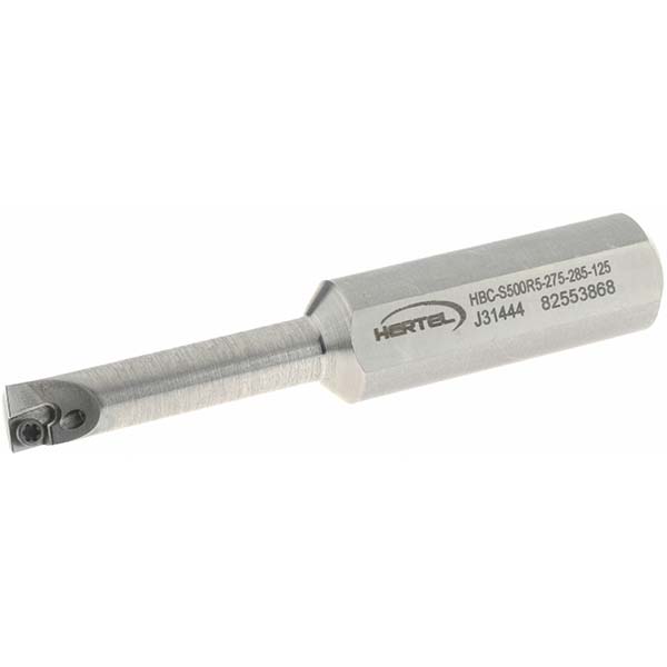 Hertel H59868323 0.285" Min Bore, 1-1/4" Max Depth, Right Hand HBBC Indexable Boring Bar Image