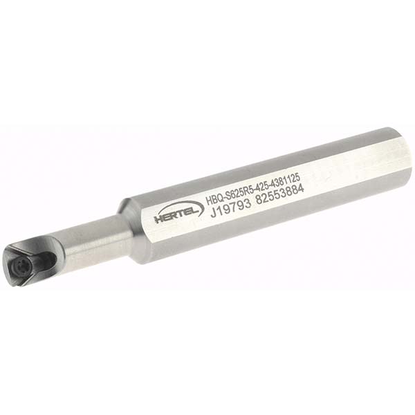 Hertel H59869966 0.438" Min Bore, 1-1/8" Max Depth, Right Hand HBBQ Indexable Boring Bar Image