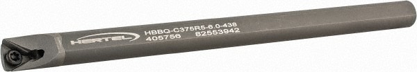 Hertel H59870113 0.438" Min Bore, 3-3/4" Max Depth, Right Hand HBBQ Indexable Boring Bar Image