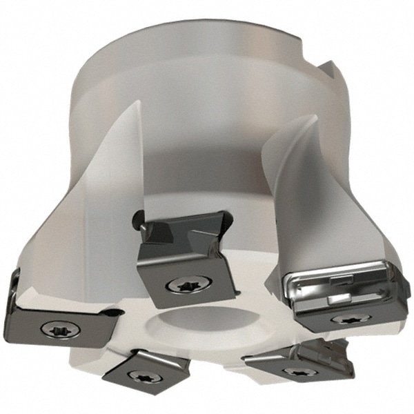 Iscar 3104698 2-1/2" Cut Diam, 3/4" Arbor Hole Diam, 0.118" Max Depth, Indexable Square-Shoulder Face Mill Image