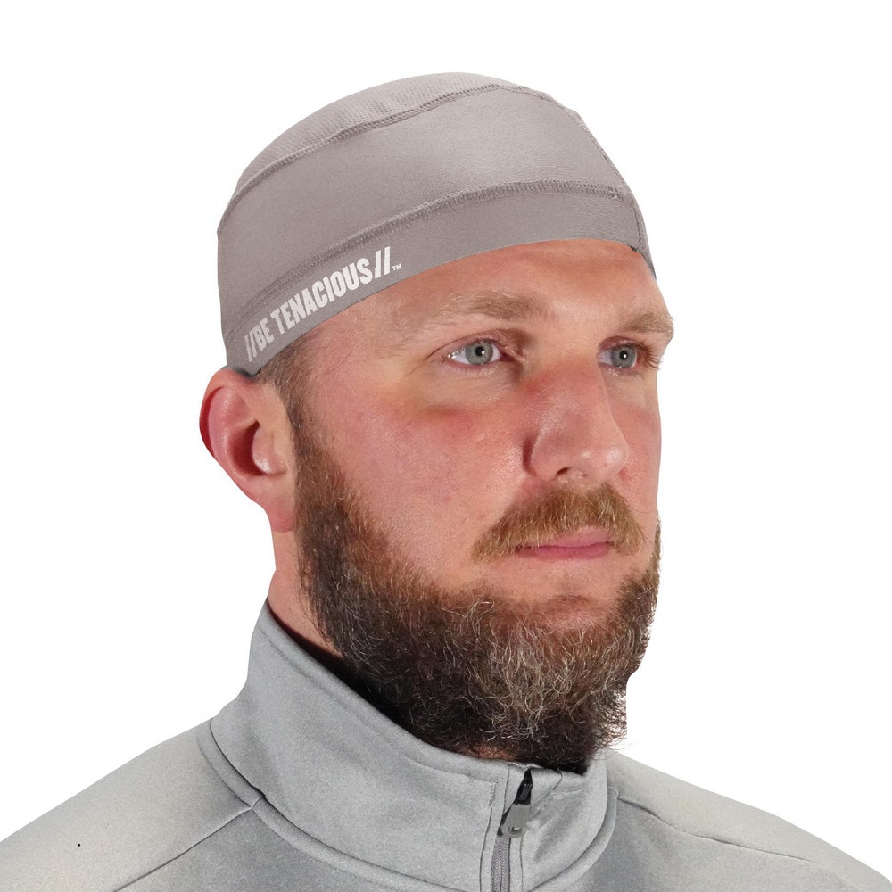 Ergodyne - Skull Cap: Size One Size Fits Most, Gray | MSC Industrial ...