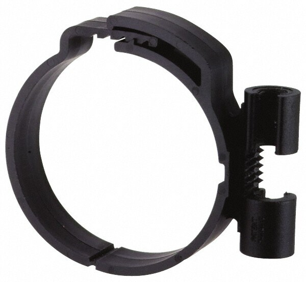 3/8" Rod, 1-1/4" Tube Diam, Cushion Clamp