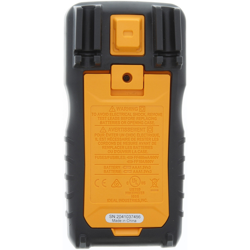 Microamps Multimeter Ideal - Multimeters: Multimeter Type: Auto Ranging, Digital ...
