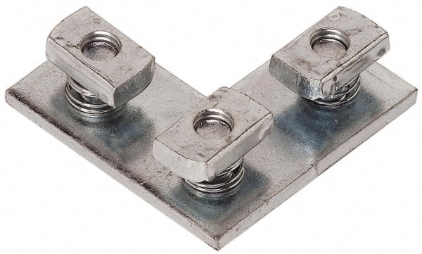 Cooper B-Line 11842570 Strut Channel Pre-Assembled Flat Corner Fitting: Use with Cooper B-Line - Channel/Strut (All Sizes Except B62 & B72), 1/2" Bolt 