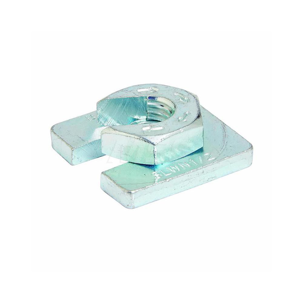 Cooper BLine 1/2" Rod, Zinc Plated Carbon Steel Slip On Square