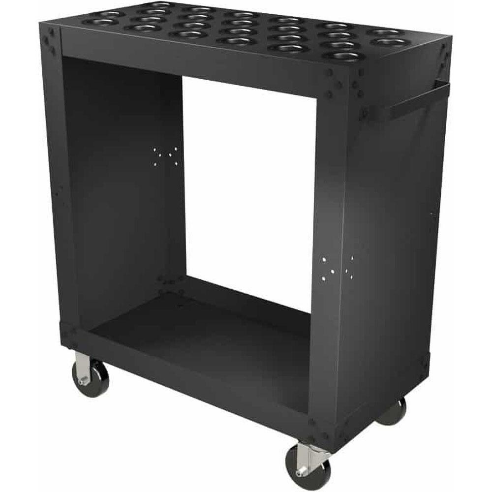 24 Tool Capacity, HSK63A Taper Size SpeedyScoot CNC Tool Cart