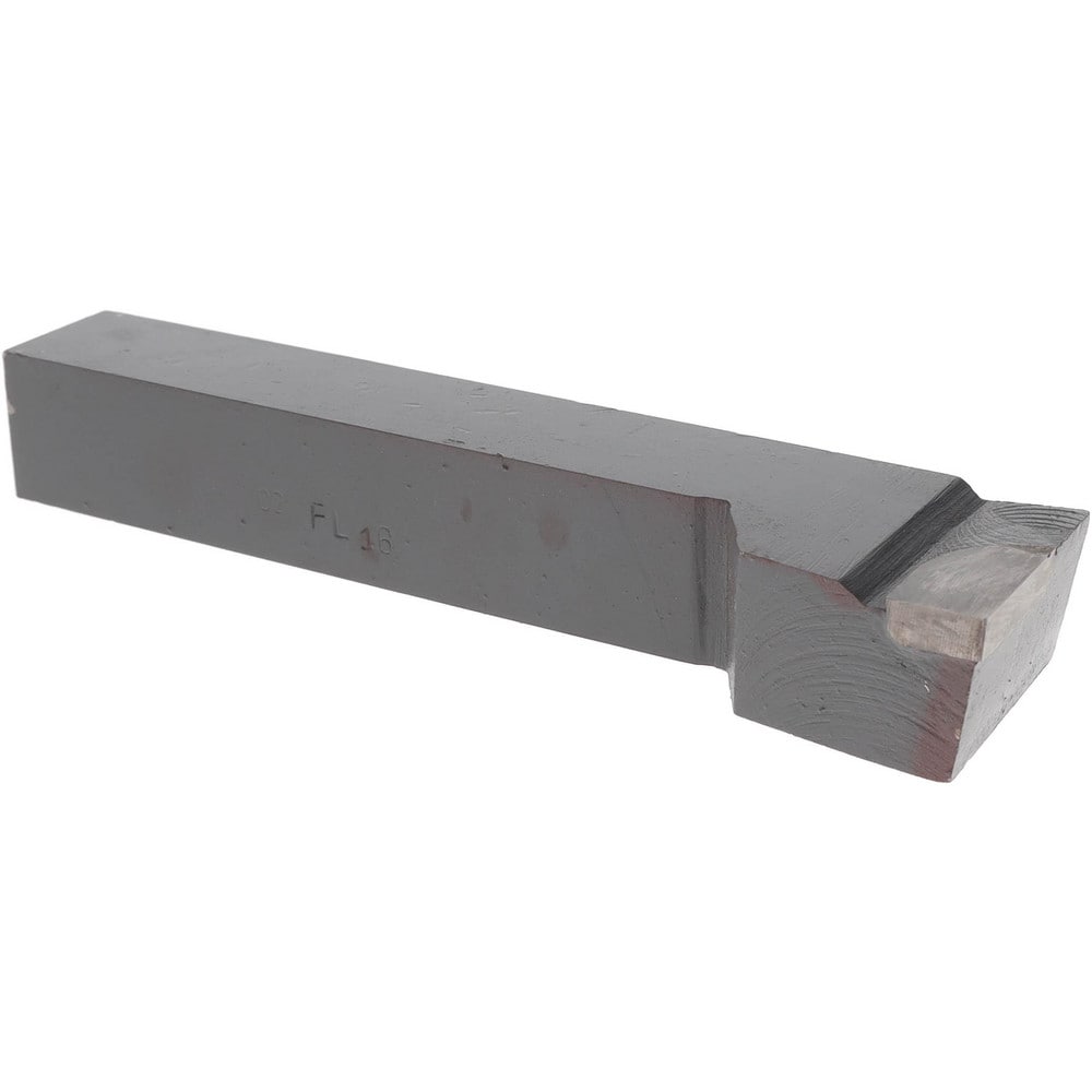 Single-Point Tool Bit: FL-16, 1" Shank Height, 1" Shank Width, C2 Solid Carbide Tip, Left Hand