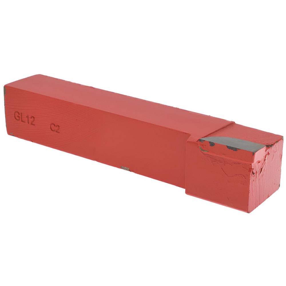 Single-Point Tool Bit: GL-12, 3/4" Shank Height, 3/4" Shank Width, C2 Solid Carbide Tip, Left Hand