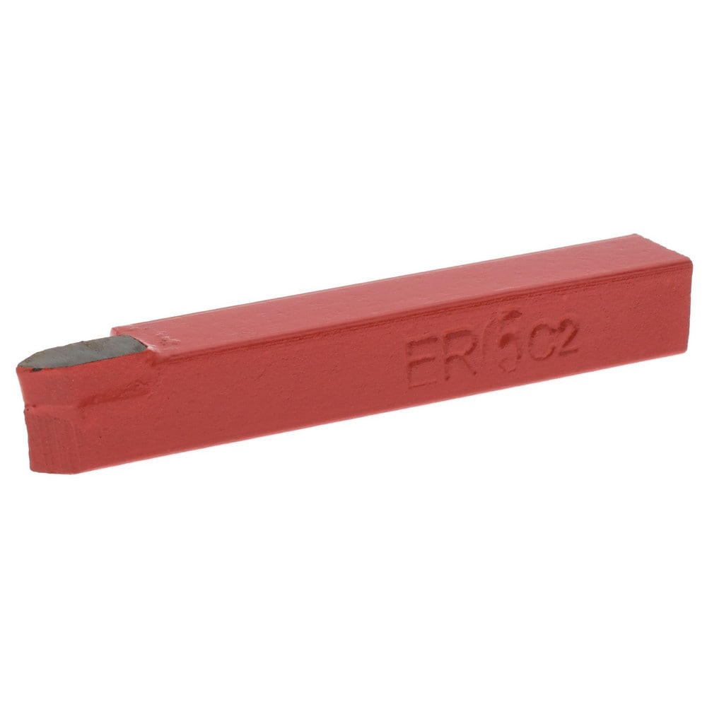 Single-Point Tool Bit: ER-5, 5/16" Shank Height, 5/16" Shank Width, C2 Solid Carbide Tip, Right Hand
