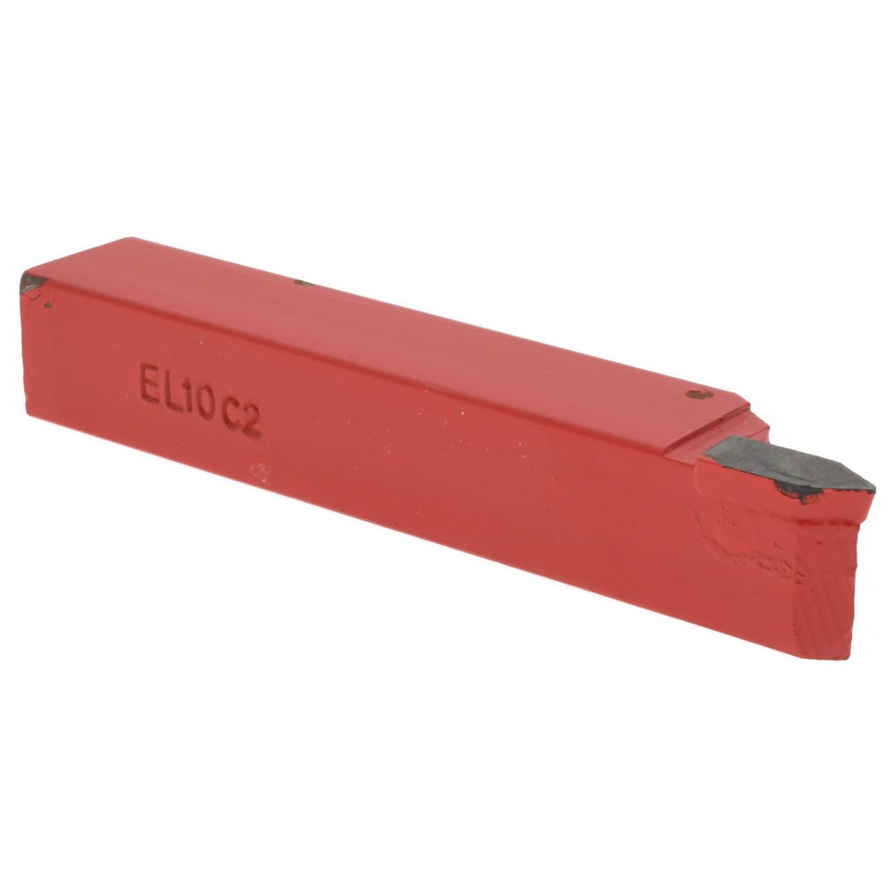 Single-Point Tool Bit: EL-10, 5/8" Shank Height, 5/8" Shank Width, C2 Solid Carbide Tip, Left Hand