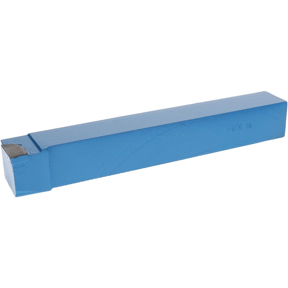 Single-Point Tool Bit: FR-16, 1" Shank Height, 1" Shank Width, C6 Solid Carbide Tip, Right Hand