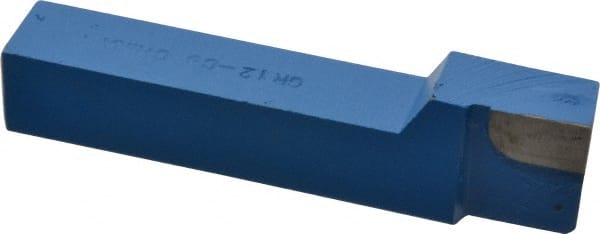 Value Collection 383-8236 Single Point Tool Bit: 3/4 Shank Width, 3/4 Shank Height, C6 Solid Carbide Tipped, RH, GR, Offset End Cutting 