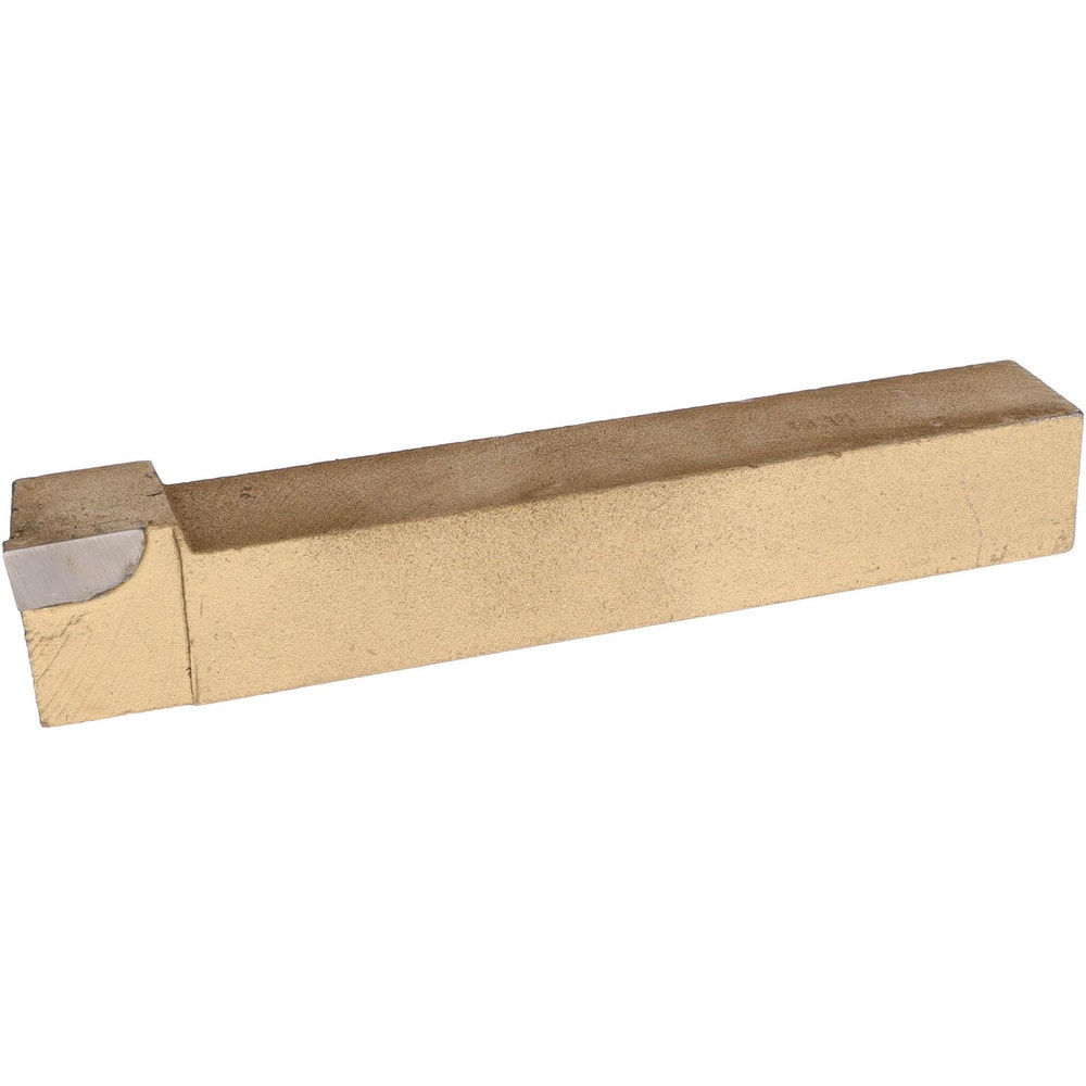 Single-Point Tool Bit: GL-16, 1" Shank Height, 1" Shank Width, C6 Solid Carbide Tip, Left Hand