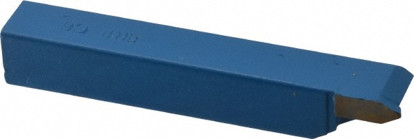 Single-Point Tool Bit: ER-10, 5/8" Shank Height, 5/8" Shank Width, C6 Solid Carbide Tip, Right Hand