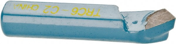 Value Collection 383-8712 Single Point Tool Bit: 3/8 Shank Width, 3/8 Shank Height, C2 Solid Carbide Tipped, Neutral, TRC, Round Shank Boring 