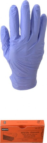 Disposable Gloves: X-Large, 5 mil Thick, Nitrile, Medical Grade