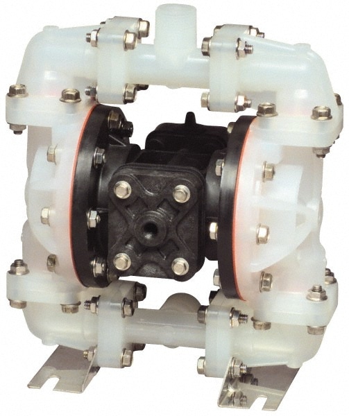 SandPIPER S1FB3PBPPUS000. Air Operated Diaphragm Pump: 1" NPT, Polypropylene Housing 