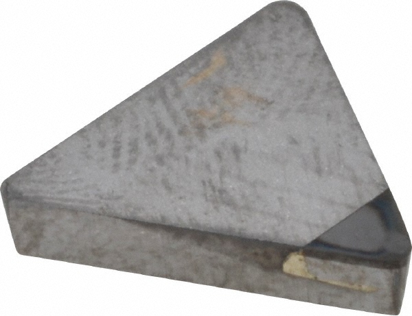 Made in USA Turning Insert: TPG 322-3, PCD - Bright/No Finish, 0.3750"" Inscribed Circle, 0.0312"" Corner Radius, 60 deg T - Triangle, Series TPG -  82710435
