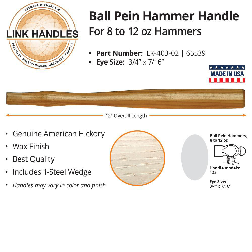 SEYMOURMIDWEST 30" Long Replacement Handle for Sledge Hammers MSC