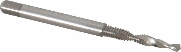 Combination Drill Tap: #4-40, H2, 2B, 2 Flutes, High Speed Steel