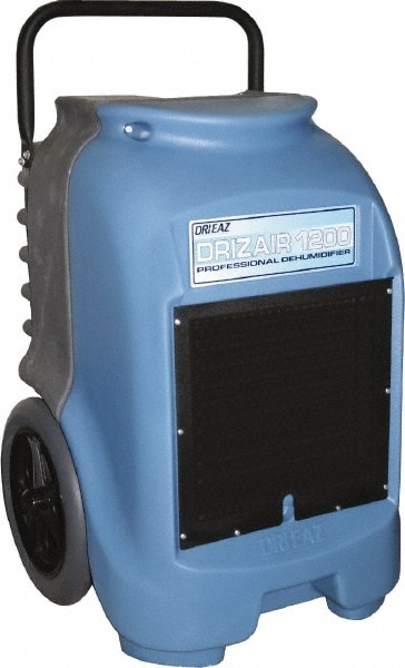 132 Pint Saturation Capacity, 6.4 Amp, Portable Dehumidifier