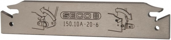 Seco 2578585 150.10A Double End Neutral Indexable Cutoff Blade Image