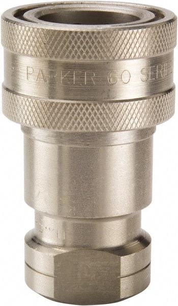 Parker SH2-62 Hydraulic Hose Female Pipe Rigid Coupler Fitting: 1/4", 2,000 psi Image