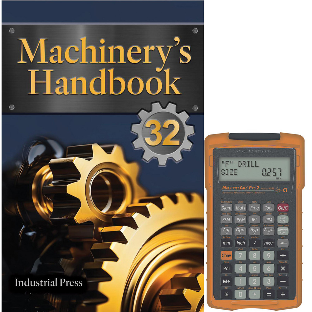Machinery's Handbook Large Print & Calc Pro 2: 32nd Edition