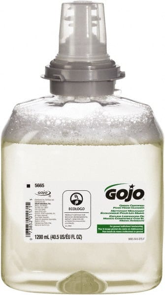 GOJO 5665-02 Hand Cleaner: 1,200 mL Dispenser Refill 