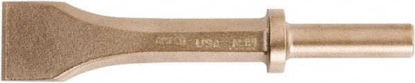 Ampco CR-10-ST Hammer & Chipper Replacement Chisel: Replacement, 1-1/4" Head Width, 6-3/4" OAL 