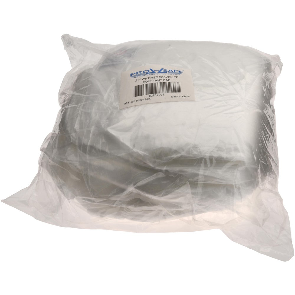 PRO-SAFE BC-PP-21W Bouffant: White, Size Medium Image