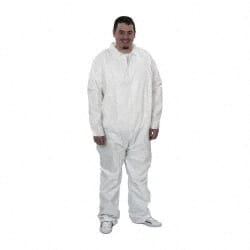 PRO-SAFE CSE-861-MSC 25 Qty 1 Pack Size 2XL Film Laminate Chemical Resistant Coveralls 