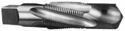 Combination Drill Tap: 3/4-14, 5 Flutes, High Speed Steel