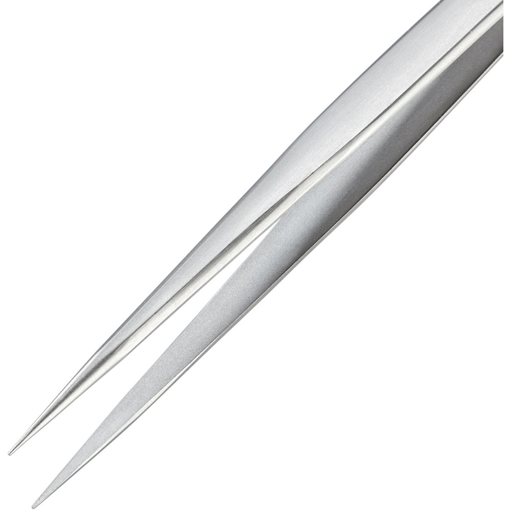 Ss Point Tip File Knipex - Tweezers: Tweezer Type: Fine Point; Pattern: Smooth Pointed ...
