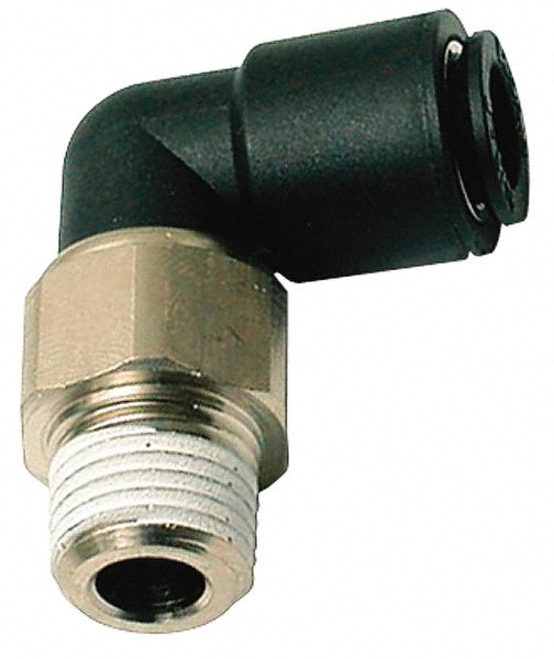 Legris 3159 08 17 Push-To-Connect Tube to Male & Tube to Male BSPT Tube Fitting: 3/8" Thread Image