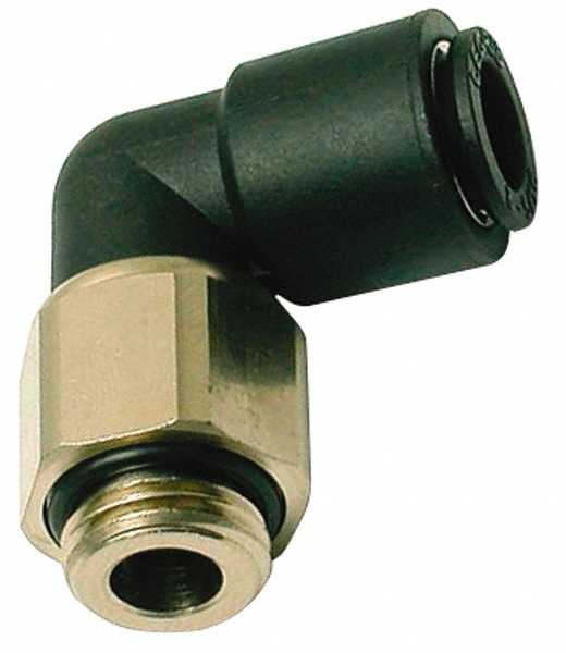 Legris 3189 12 13 Push-To-Connect Tube to Male & Tube to Male BSPP Tube Fitting: 1/4" Thread Image