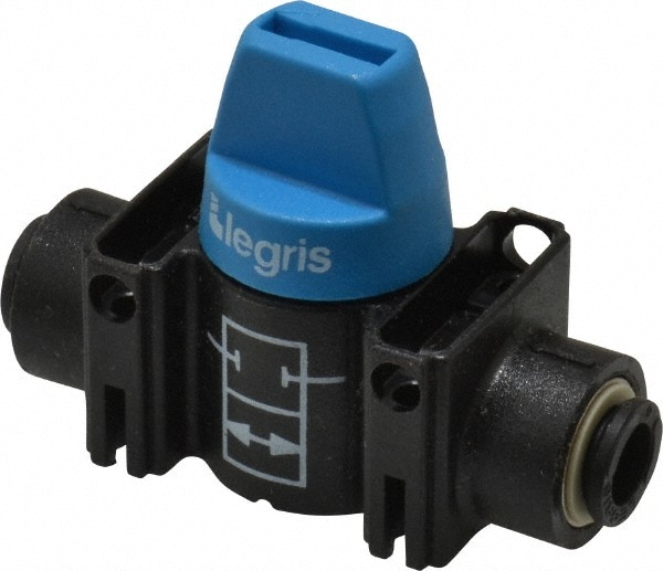 Legris 7910 06 00 Miniature Manual Ball Valve: Standard Port Image