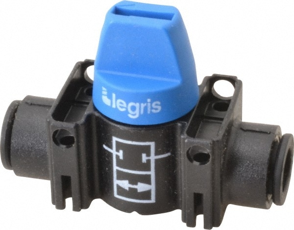 Legris 7910 08 00 Miniature Manual Ball Valve: Standard Port Image