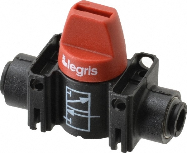 Legris 7913 06 00 Miniature Manual Ball Valve: Standard Port Image